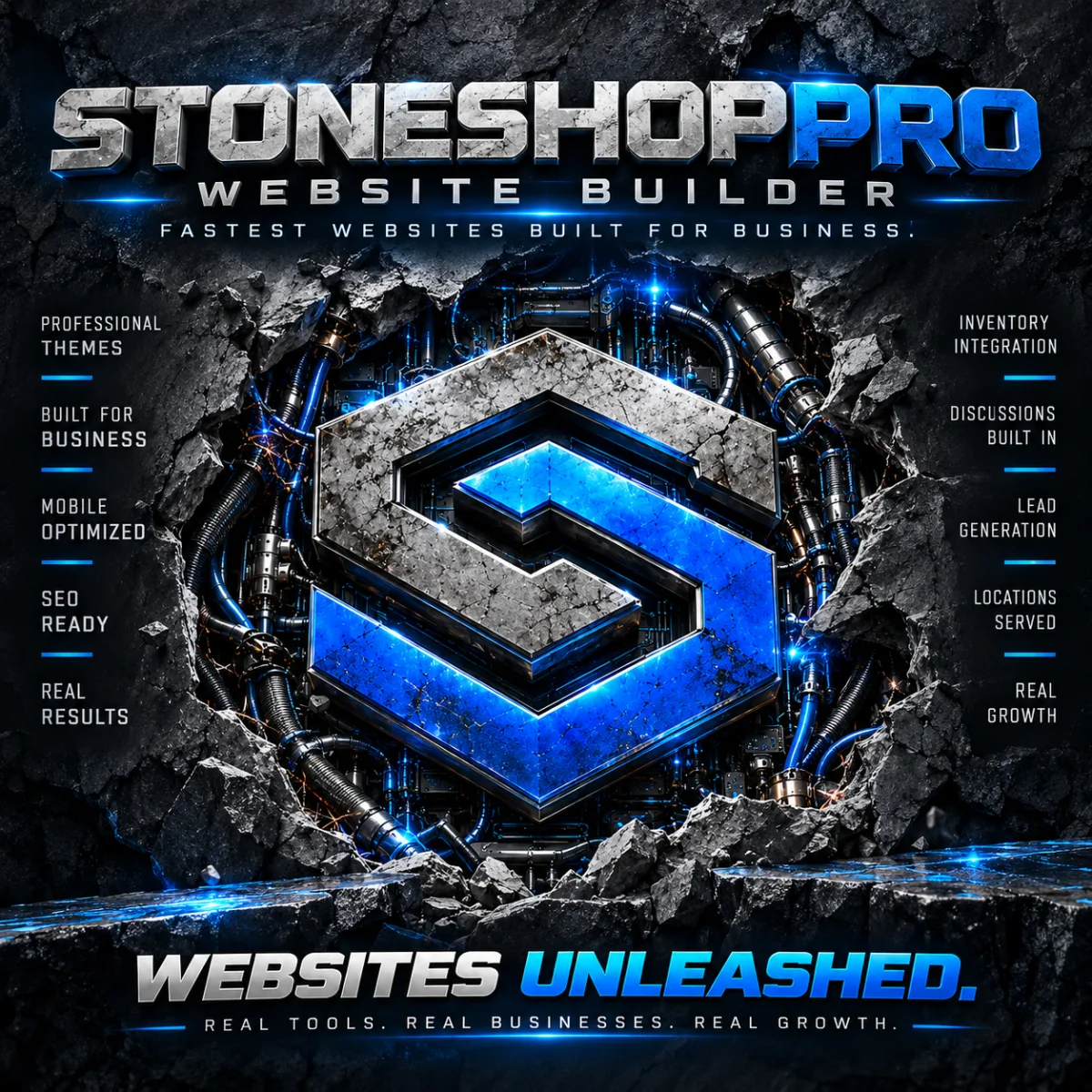 StoneShopPro Websites: Fast Websites Built for Business banner